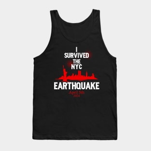 I-survived-the-nyc-earthquake Tank Top